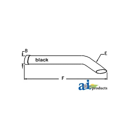 A & I Products Extension Pipe 45" x10" x6" A-A181267